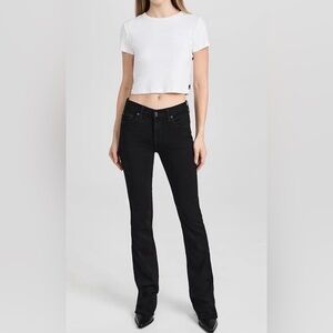 7 For All Mankind Kimmie Bootcut Jeans – Black – Excellent Condition – Size 27
